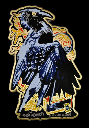Famous Mockingbird pin