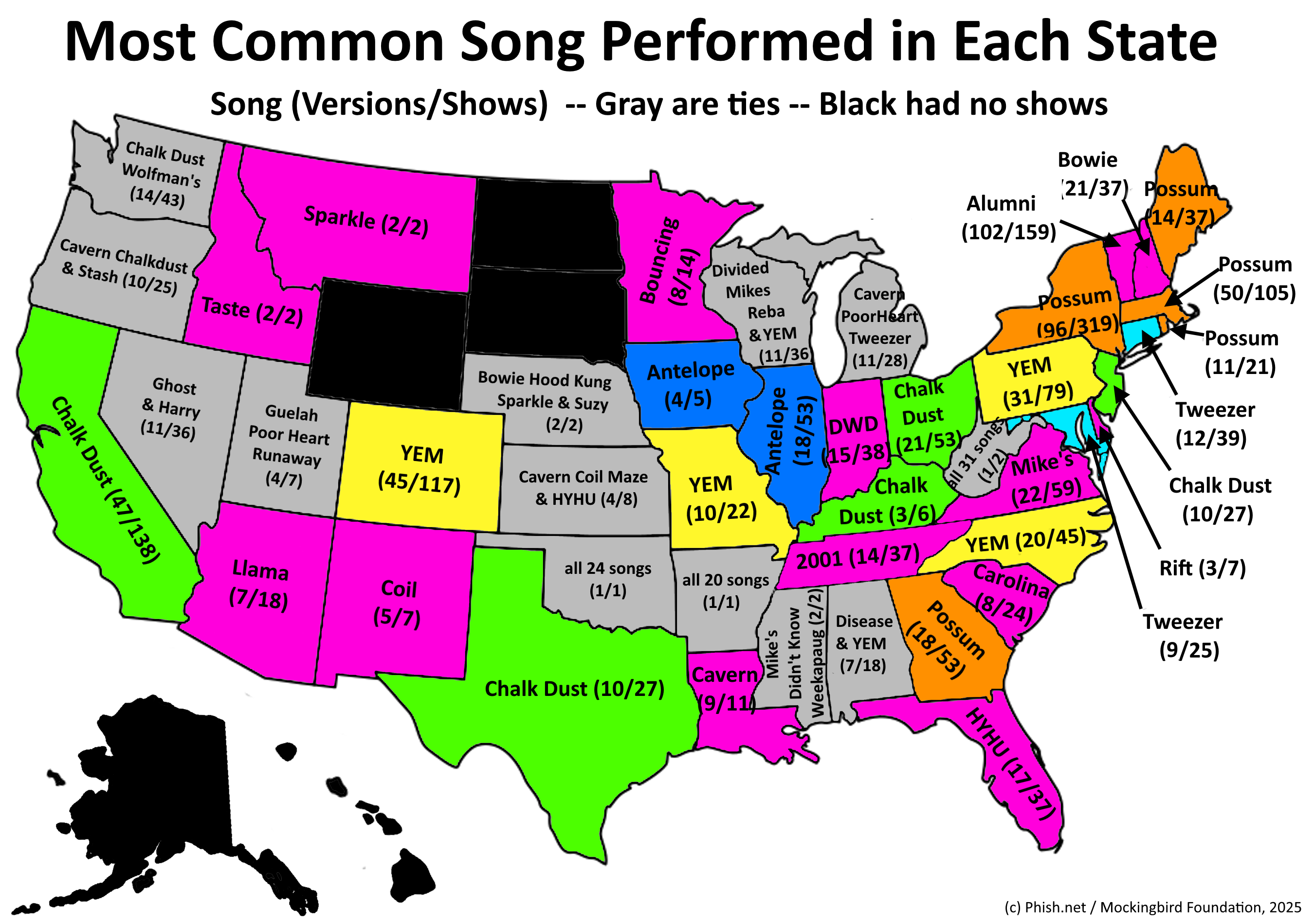 Map of Songs