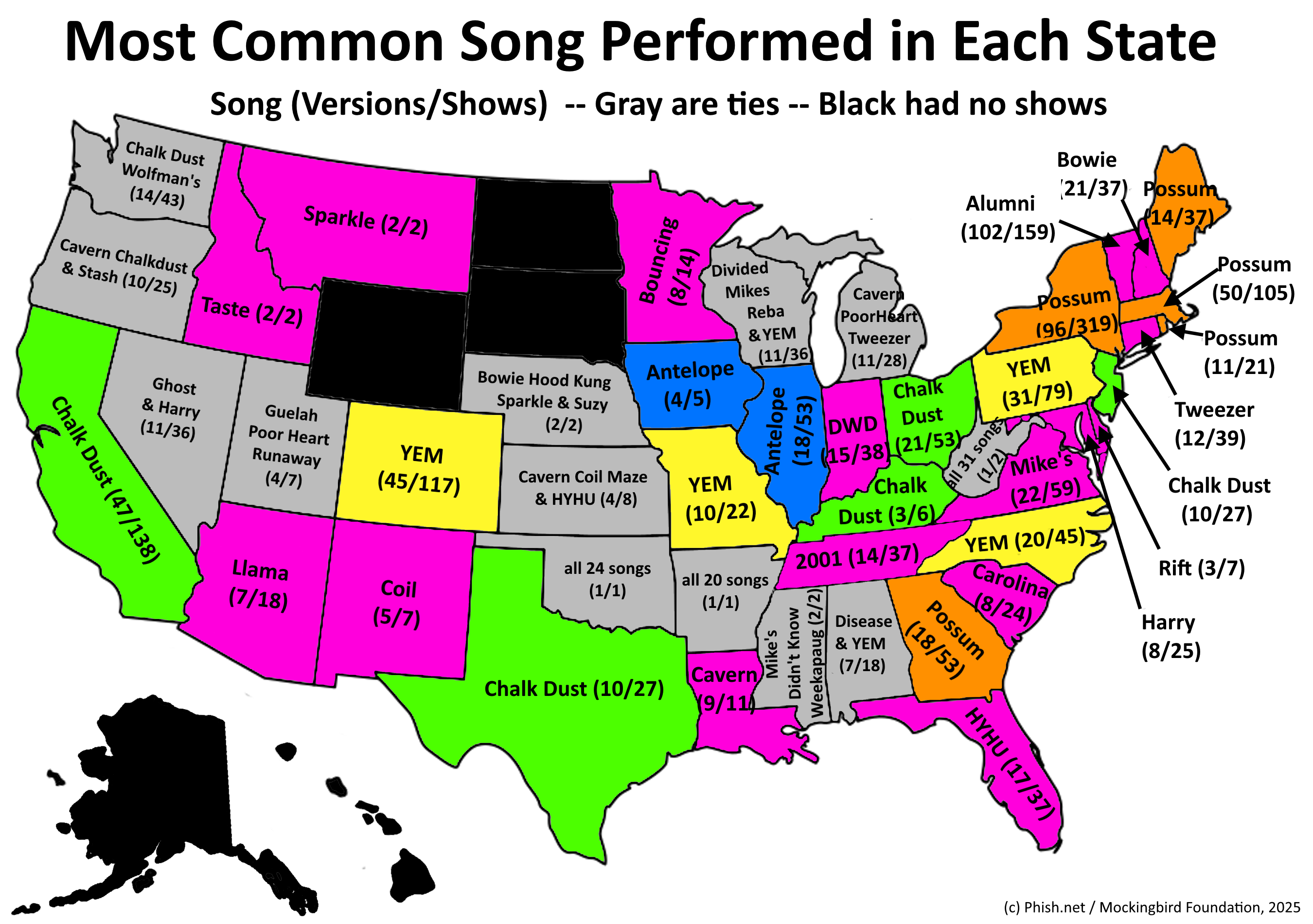 Map of Songs