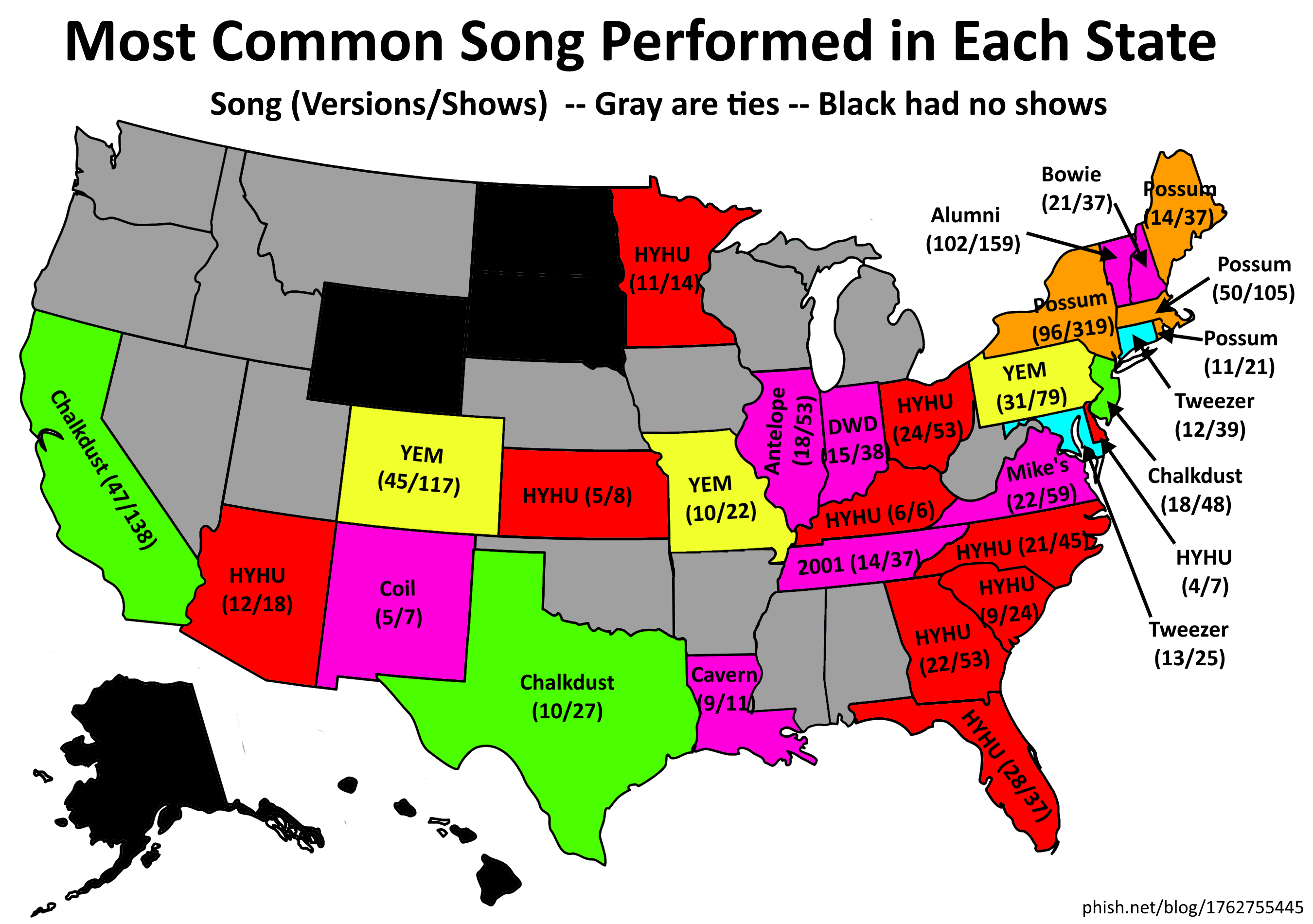 Map of Songs